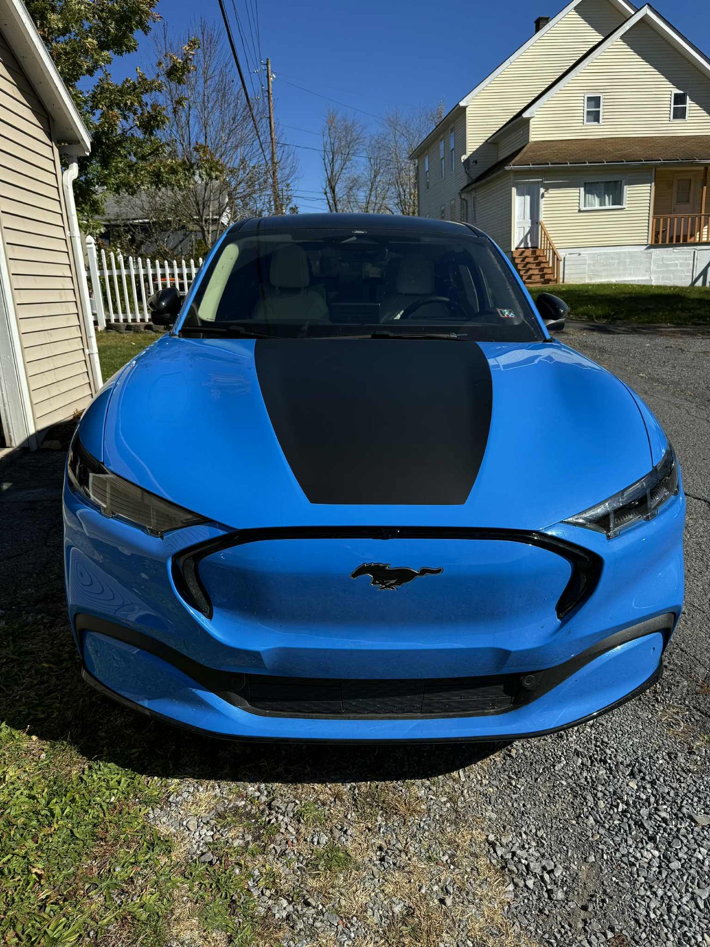 KIT NON-GT 3D GRILL with LIGH-UP PONIES