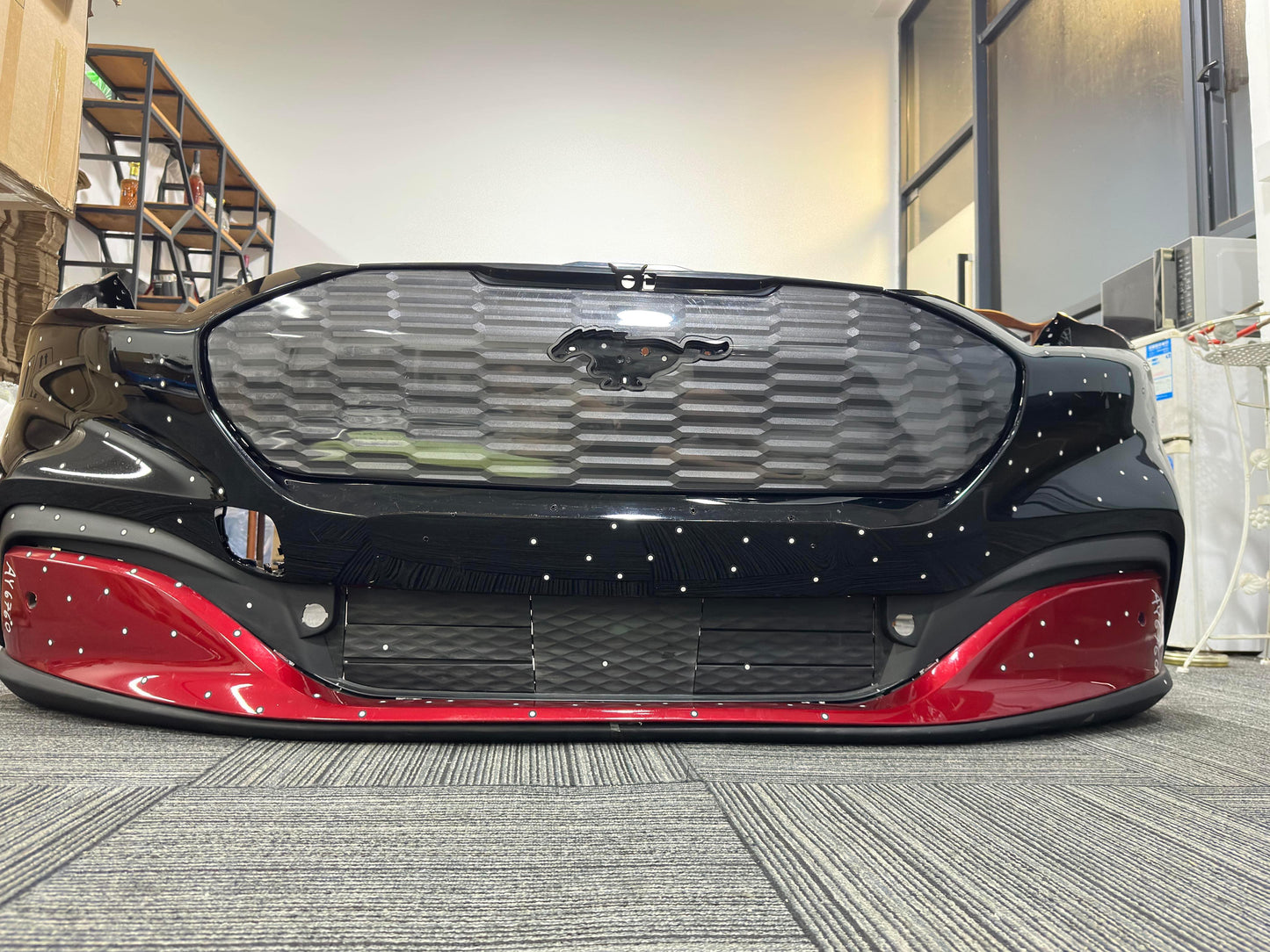 KIT NON-GT 3D GRILL with LIGH-UP PONIES