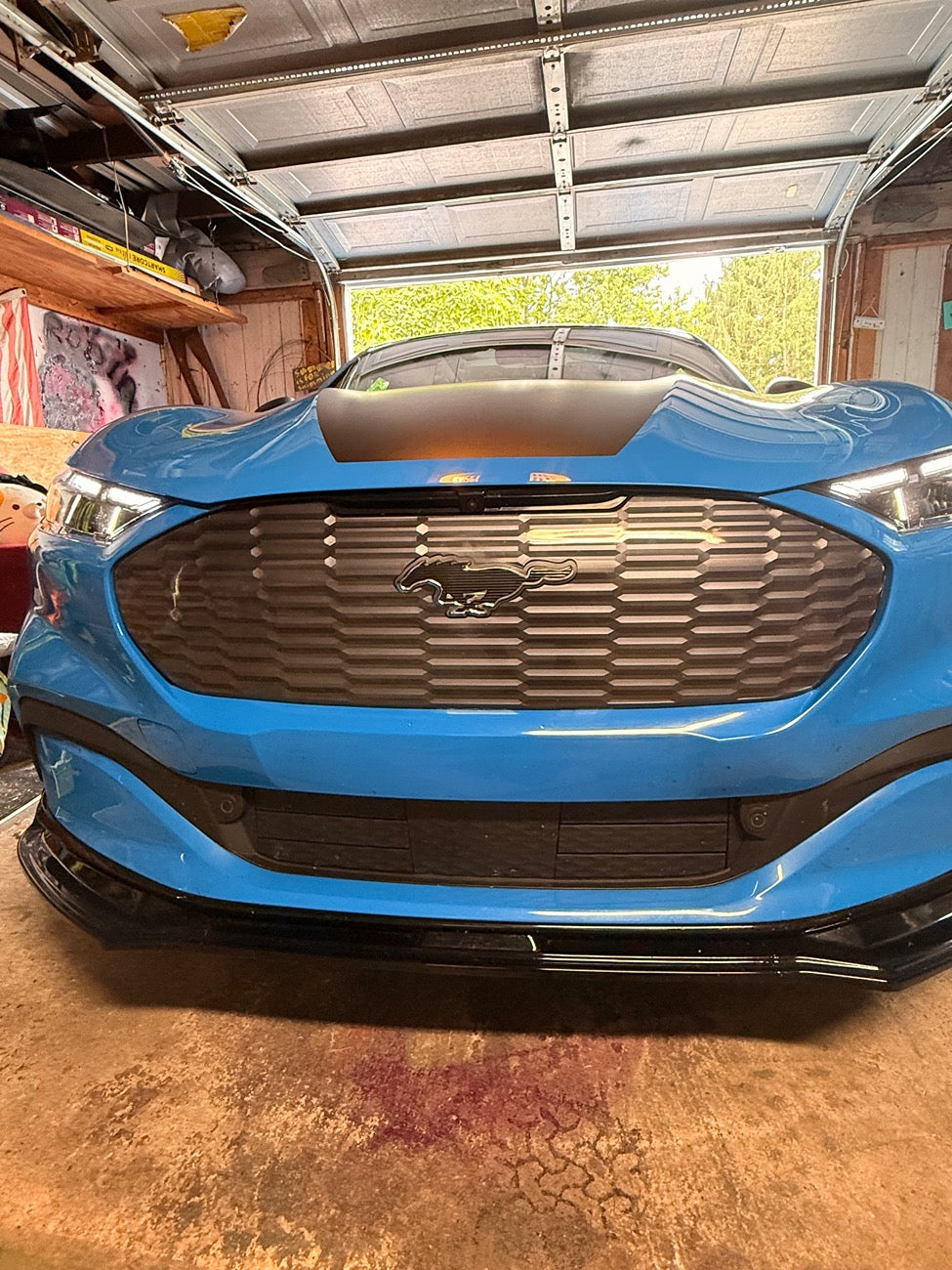 KIT NON-GT 3D GRILL with LIGH-UP PONIES