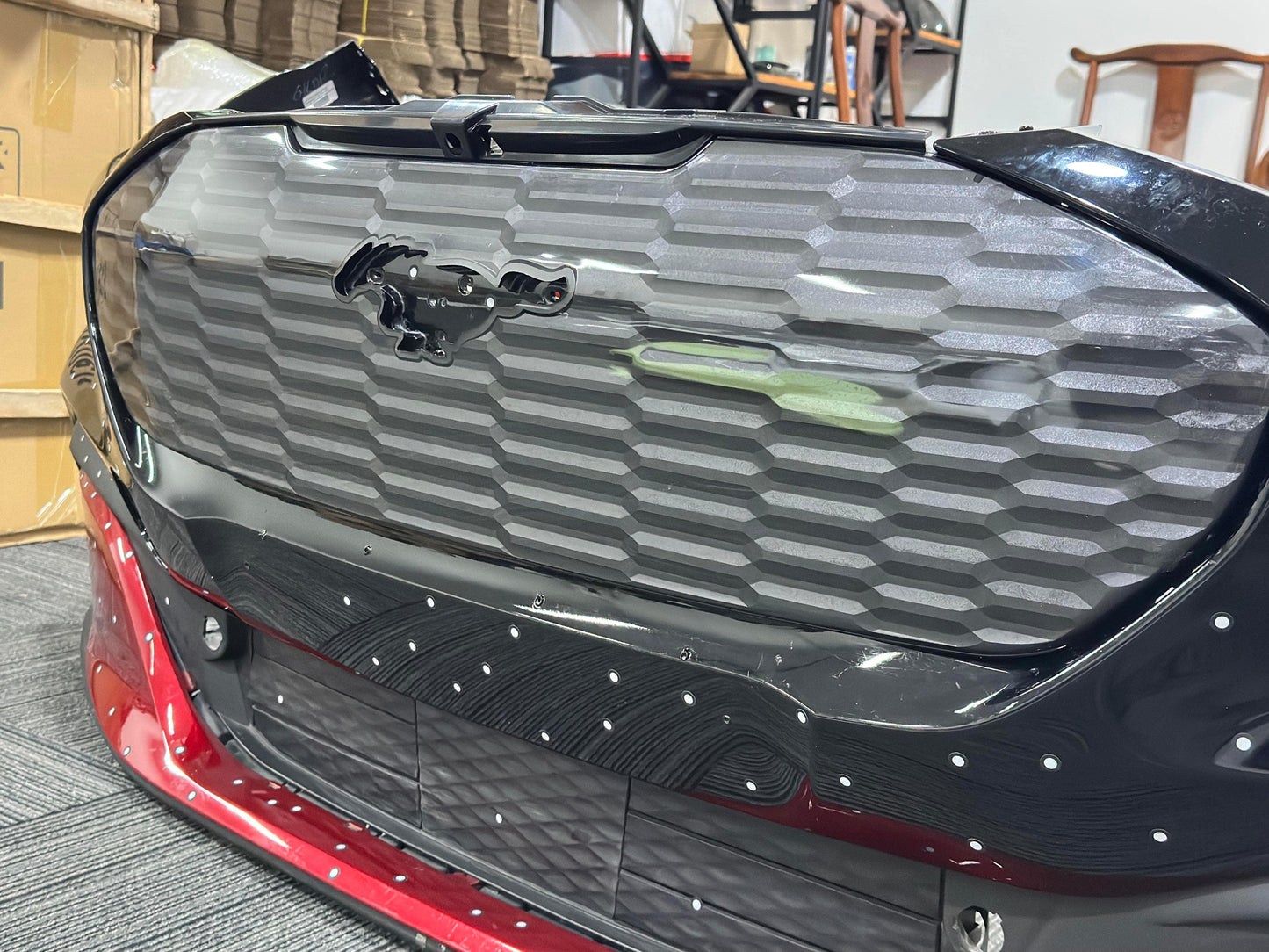 KIT NON-GT 3D GRILL with LIGH-UP PONIES