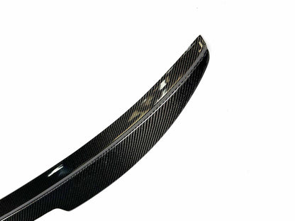 Carbon fiber Spoiler V2 for Mustang Mach-E 2021-2025 in carbon black finish