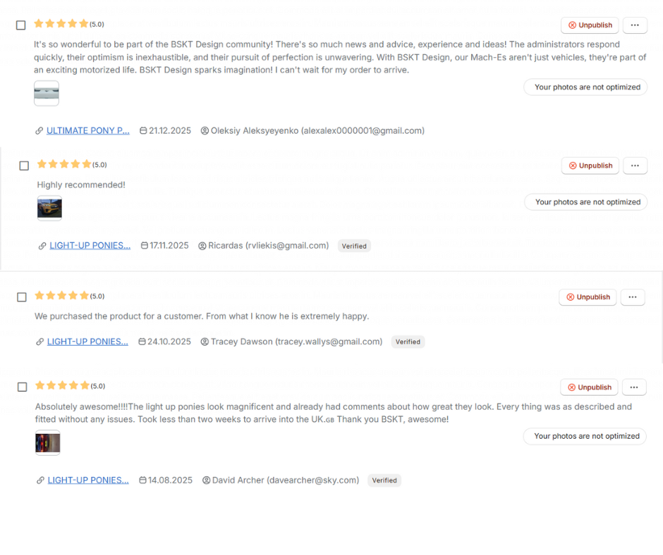 Light-Up Ponies emblem for Mustang Mach-E non-GT models with LED illumination and plug-and-play installation