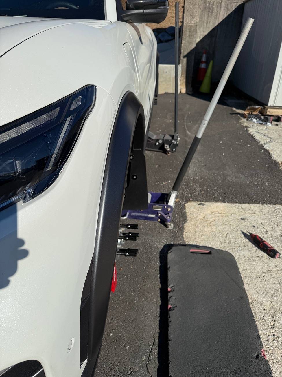 WIDER FENDER FLARES