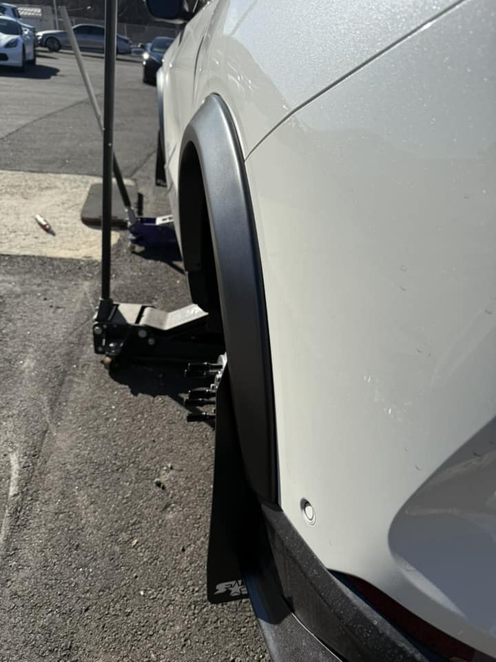 WIDER FENDER FLARES