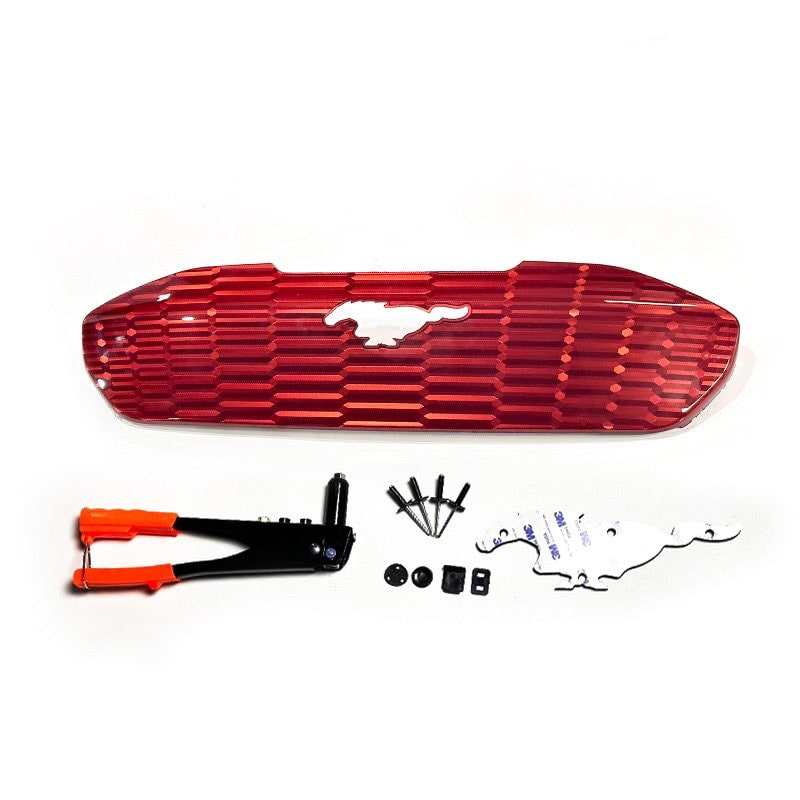 3D grill kit for Mustang Mach-E with modular design and authentic GT color finish