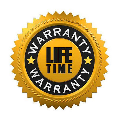 Lifetime warranty badge for BSKT LIGHT‑UP REAR ULTIMATE PONY emblem