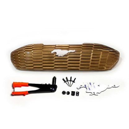 3D grill kit for Mustang Mach-E with modular design and authentic GT color finish