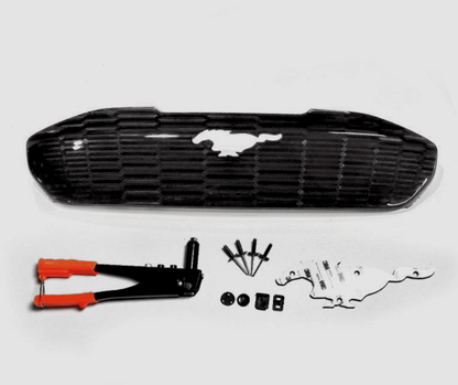 3D grill kit for Mustang Mach-E with modular design and authentic GT color options