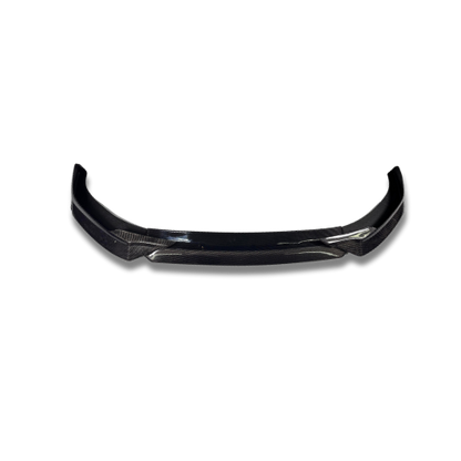 Carbon fiber front lip splitter for Mustang Mach-E GT 2021-2025 with aerodynamic design
