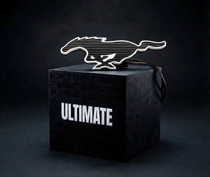ULTIMATE FRONT PONY 2026 LED light-up emblem for Mustang Mach-E with advanced thermal design and lifetime warranty
