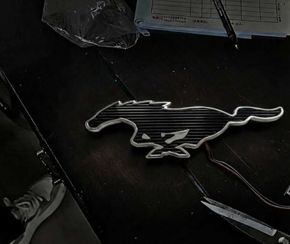 ULTIMATE FRONT PONY carbon fiber GT grille kit for Mustang Mach-E GT (2021-2026)