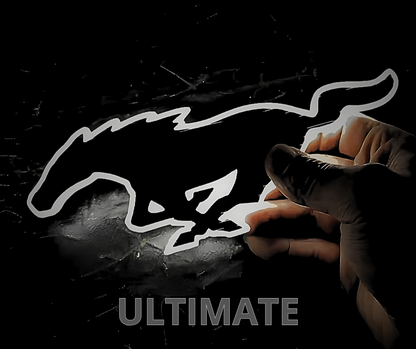 ULTIMATE FRONT PONY 2026 light-up Mustang Mach-E emblem with LED technology and lifetime warranty