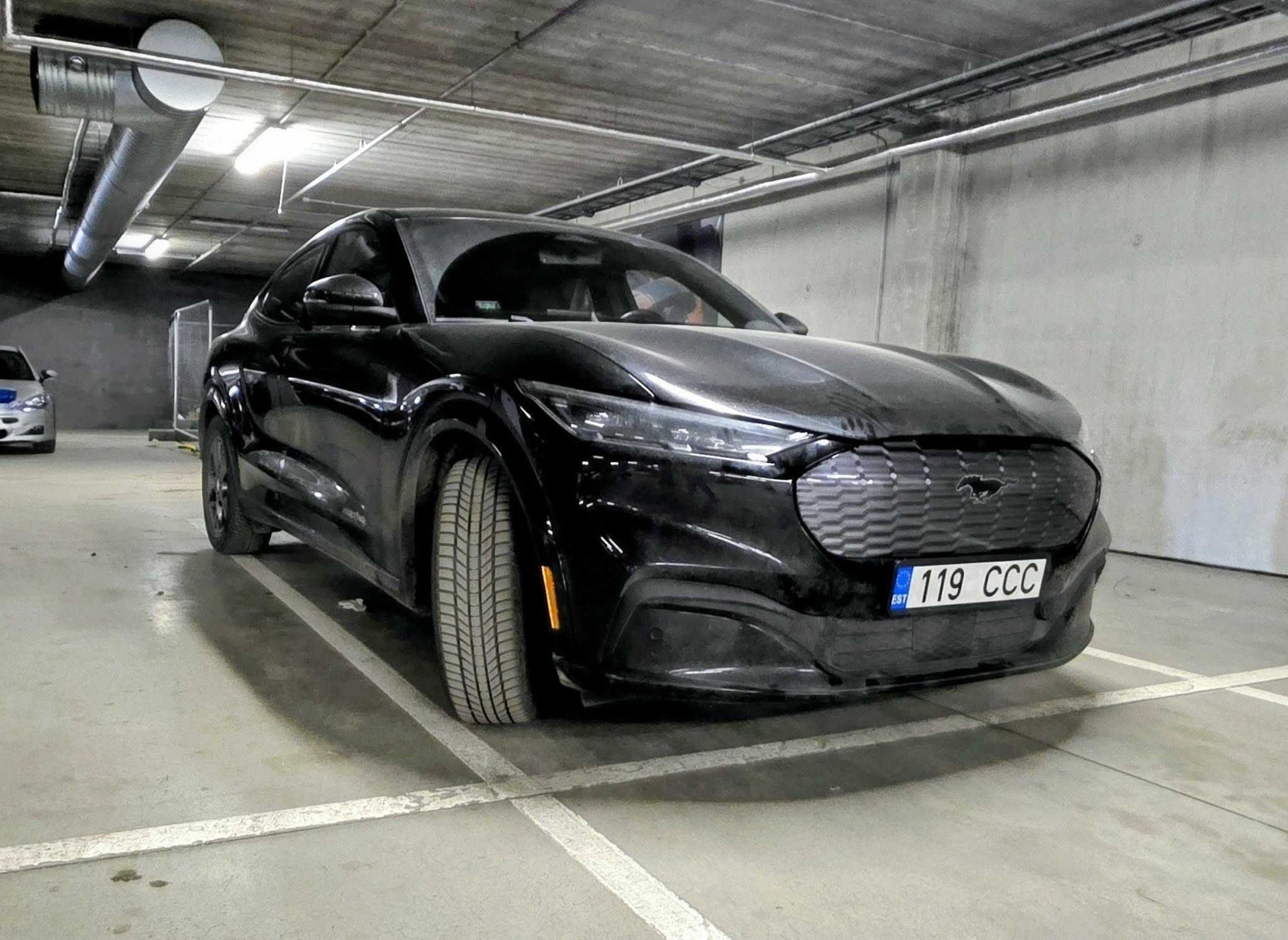 3D grill kit for Mustang Mach-E with modular design and authentic GT color