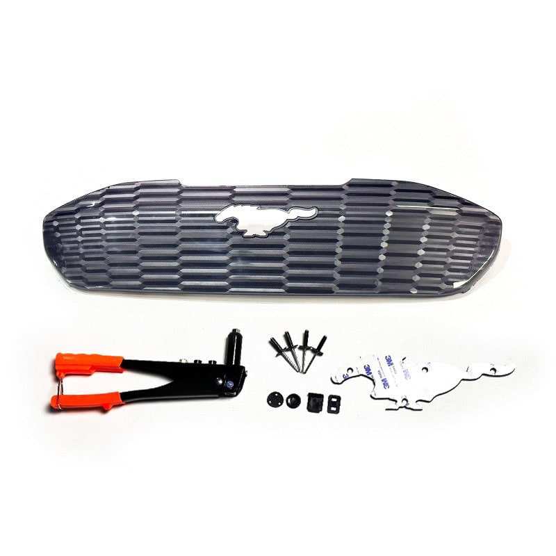 3D grill kit for Mustang Mach-E with modular design and authentic GT color finish