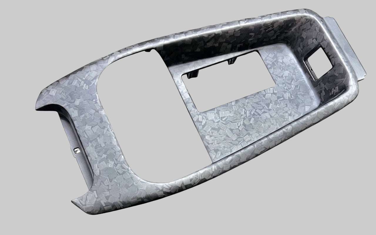 carbon fiber wireless console replacement for Mustang Mach-E interior